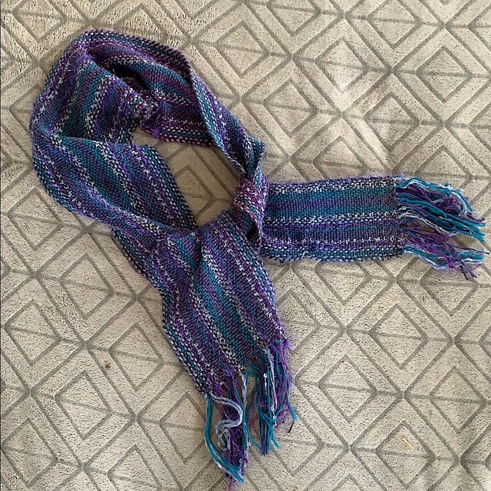 💟 Purple Knit Scarf 💟